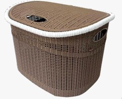 Корзина для белья Nora 42 л (Jip plast Узб)