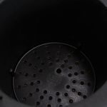 Кашпо для цветов Блум круглое. м/п белый